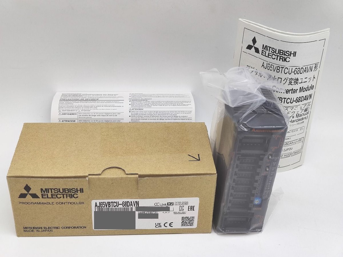 2022年製 新品 三菱 MITSUBISHI AJ65VBTCU-68DAVN