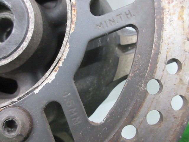 A6M10 ゼファー400 リアホイール ディスク付 ZR400C E BHN