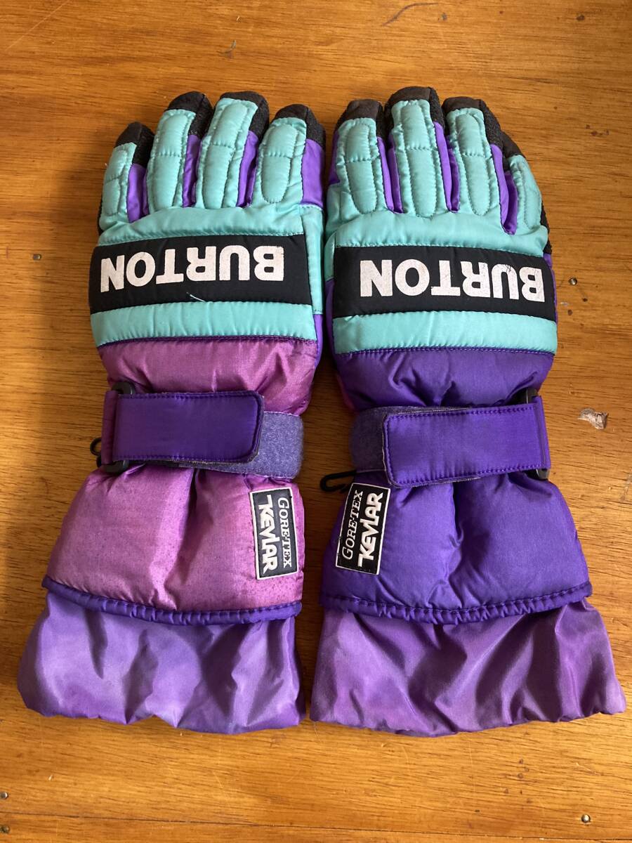 9800円 希少 美品 80s 90s BURTON バートン グローブ レア 9800円 希少 美品 80s 90s BURTON バートン グローブ レア