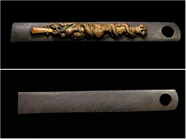 [ меч принадлежности #3759] ( маленький рисунок ) видеть отвечающий . выдающийся! мощный . шт дракон (. выгода .. Akira .) map металлический земля маленький рисунок золотой цветная роспись [.... делать один товар ]