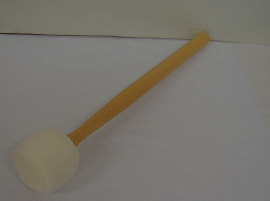 ◇寺院仏具◇木魚のたたく棒　白木皮巻　17号　60ｃｍ