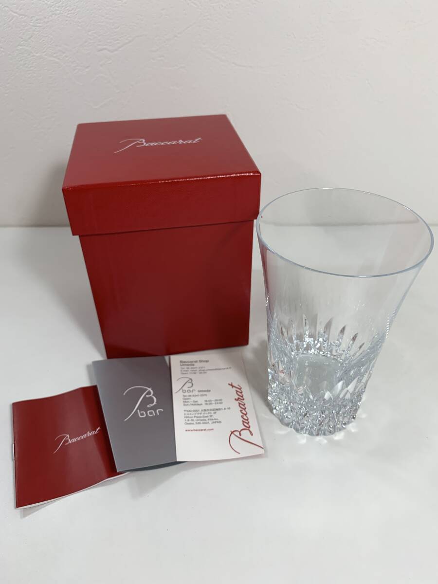 新品 未使用 美品 Baccarat バカラ タンブラー ビアグラス ハイボールグラス USE品 241220 (YM)
