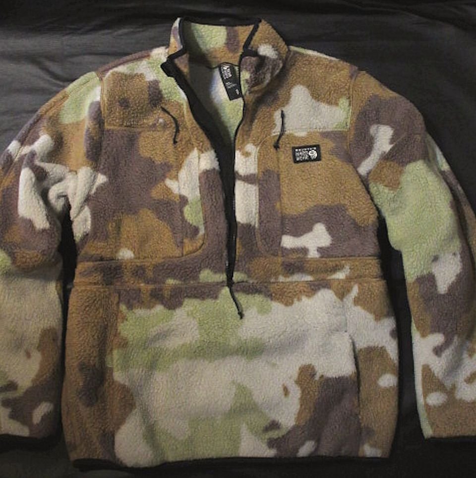 本物正規◆マウンテンハードウェア◆シェルパ フリースジャケット ハーフジップ■XL■迷彩 CAMO/新品/Hicamp Fleece/日本未入荷カラー