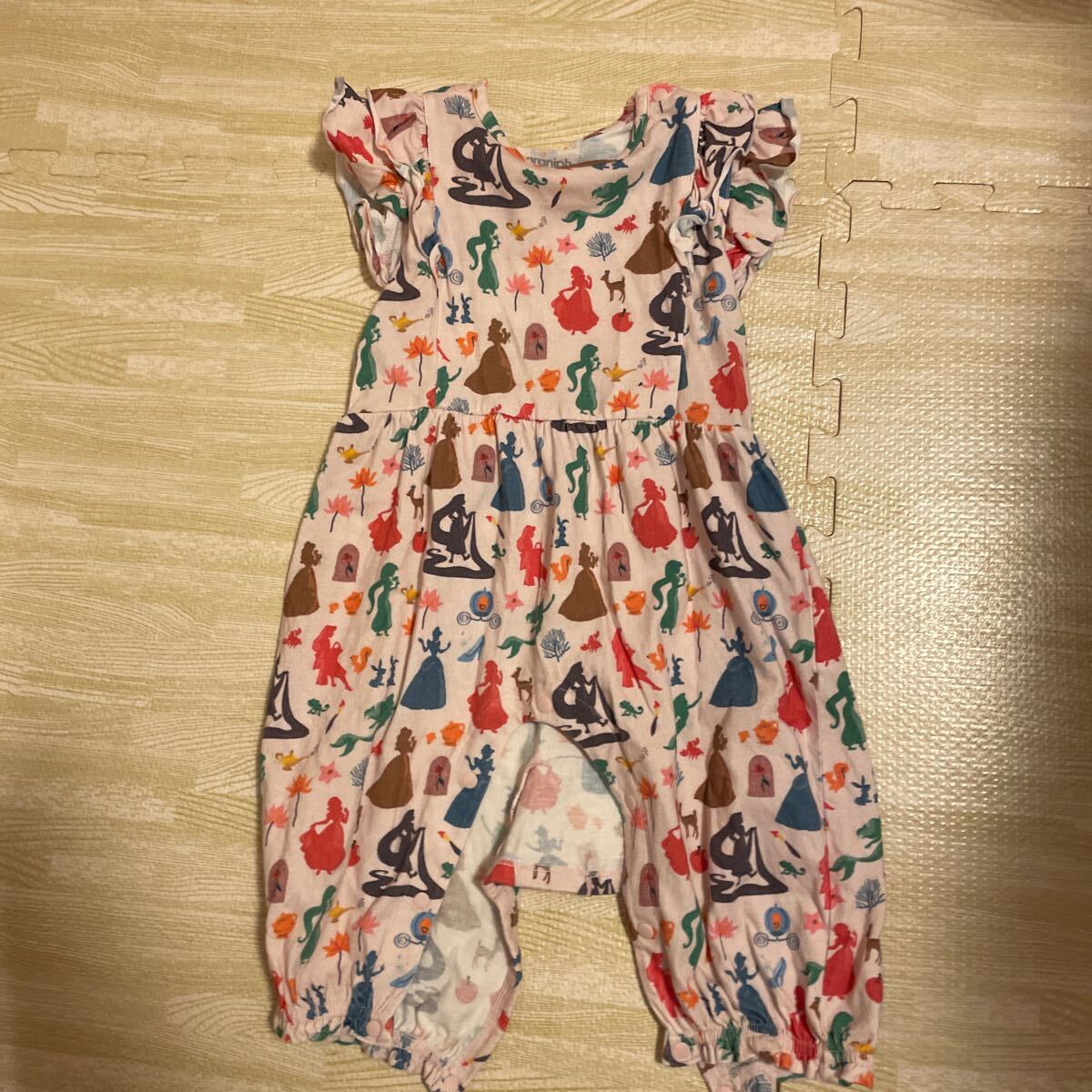 グラニフ　 ベビー服　ロンパース　80サイズ キッズ 子供服　ディズニー　プリンセス