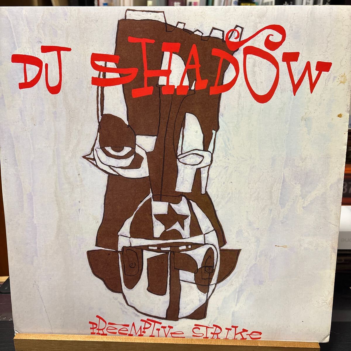 DJ Shadow Preemptive Strike LP 2枚組 314 540 867-1 US 1998年作品