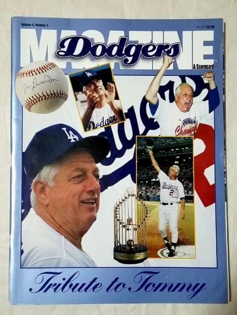 Dodgers Magazine ドジャースマガジン vol 9, no. 5 1996 Tribute to  Lasorda ★ 美品 中古本 洋書 雑誌