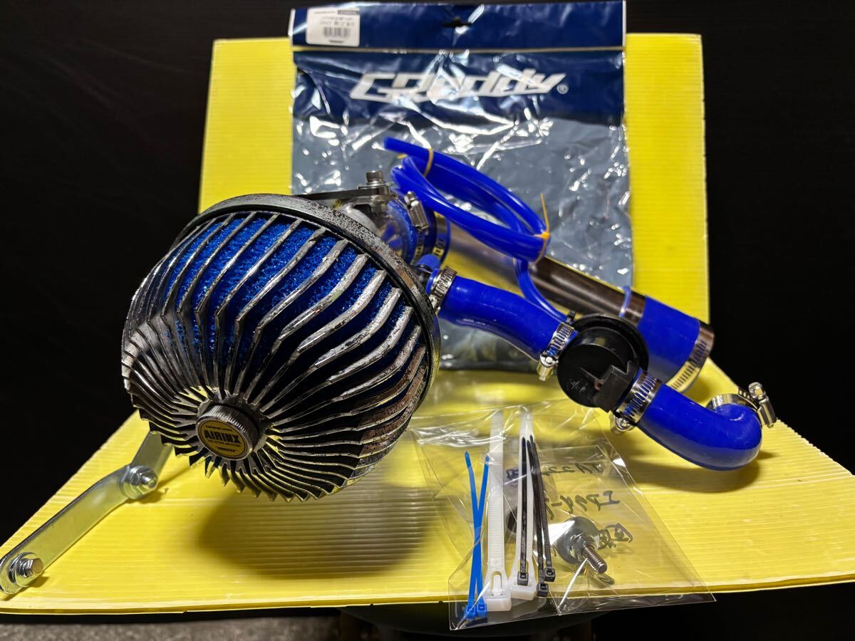 【ポン付!超人気格安KIT】ジムニー JA22 JA12 JA11 TRUST-GReddy/AIRINXエアクリーナーサクションインテーク!DENSOブローオフバルブ 車検OK