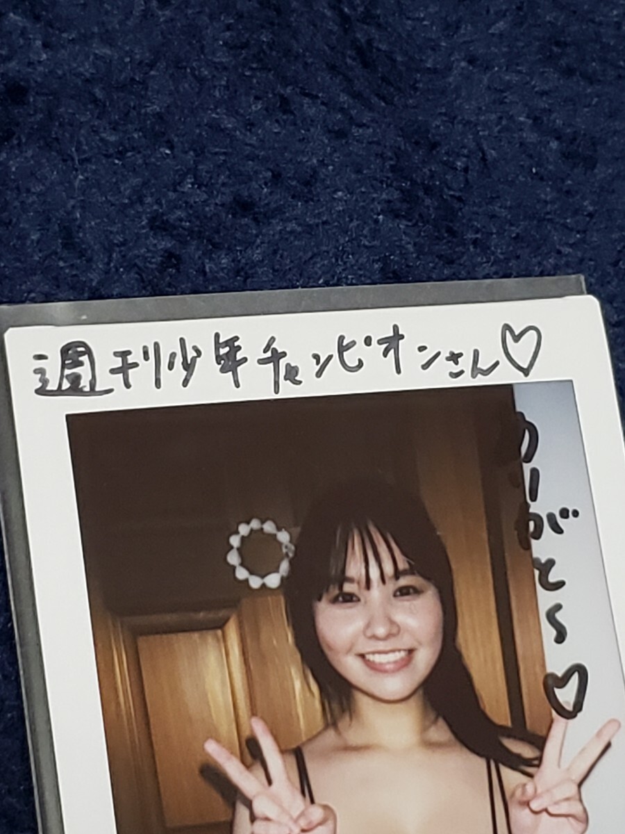 抽プレ当選品 本郷柚巴 直筆サイン入り 水着 チェキ 当選通知書 抽プレ当選品 本郷柚巴 直筆サイン入り 水着 チェキ 当選通知書