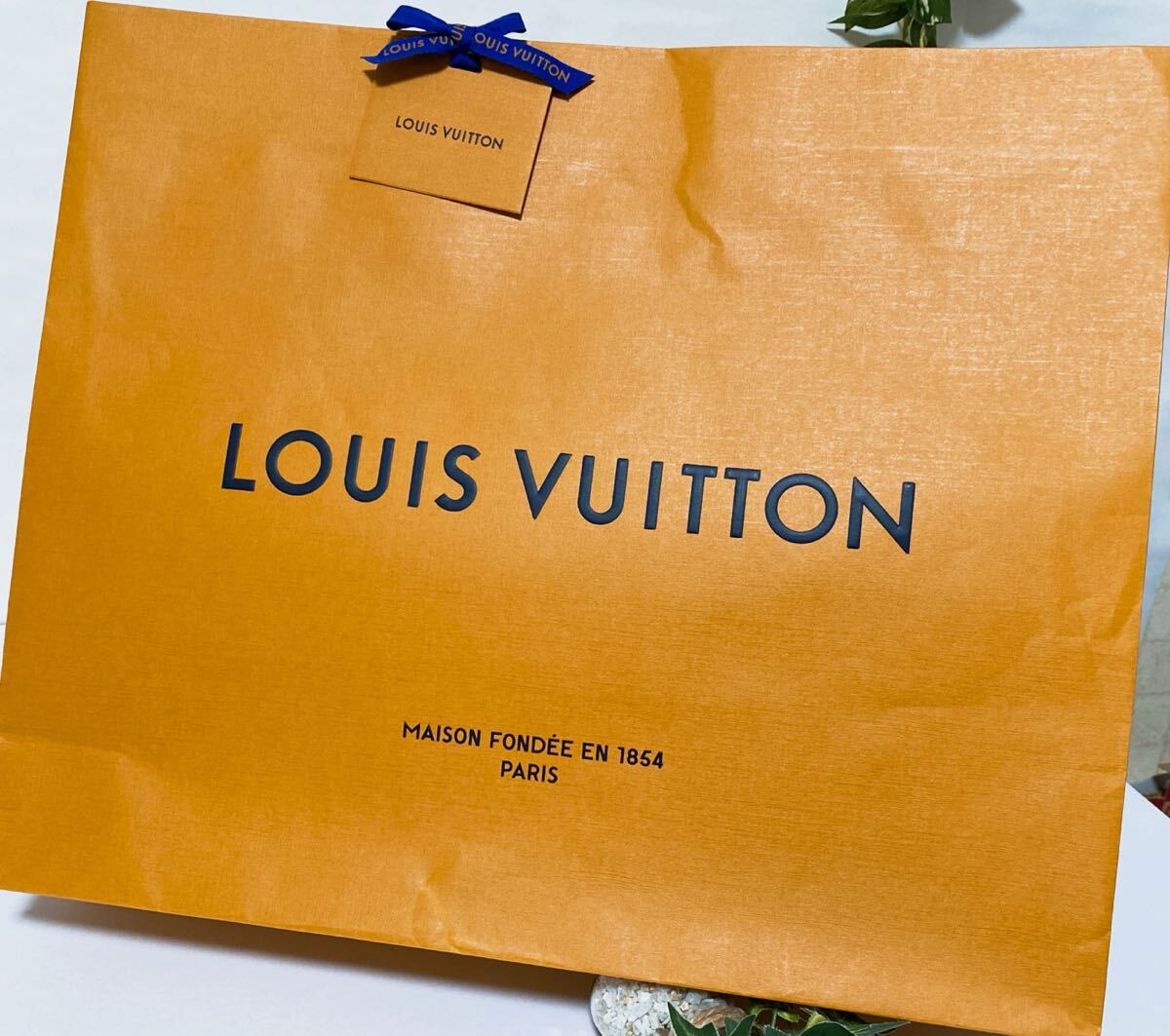 ルイヴィトン「LOUIS VUITTON」ショッパー 2枚組 (4602) 正規品 ルイヴィトン「LOUIS VUITTON」ショッパー 2枚組 (4602) 正規品