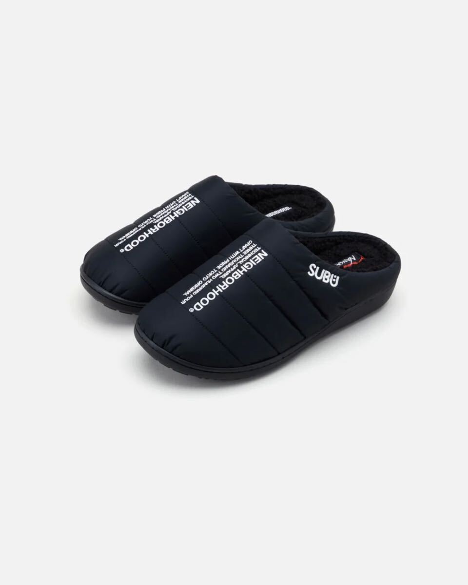 NEIGHBORHOODNH X NANGA X SUBU Black L WINTER トリプルコラボ SANDALS ネイバーフッド サンダル ウインターサンダル スブ
