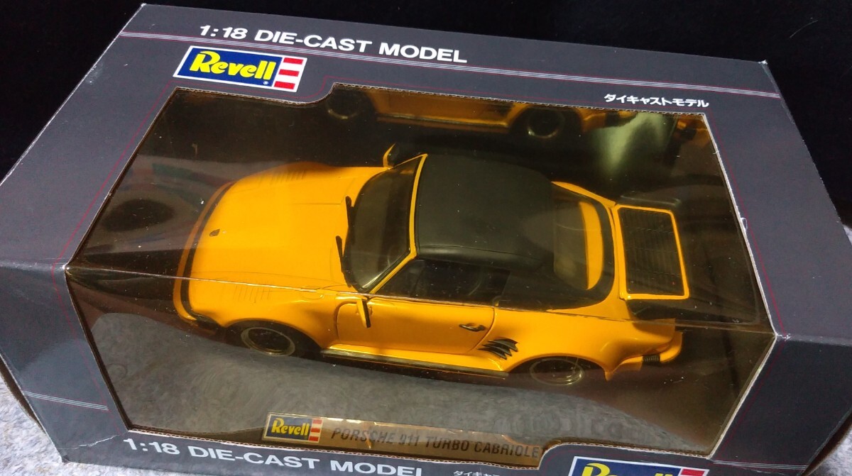 レベル1/18 ポルシェ911フラットノーズカブリオレ　ダイキャストミニカー