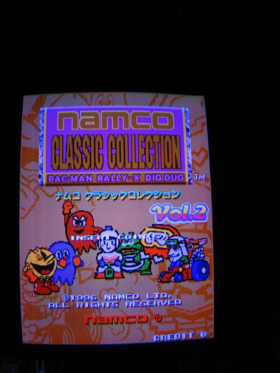純正インスト+取扱説明書　ナムコクラシックコレクションVol.2　NAMCO 純正インスト+取扱説明書 ナムコクラシックコレクションVol.2 NAMCO