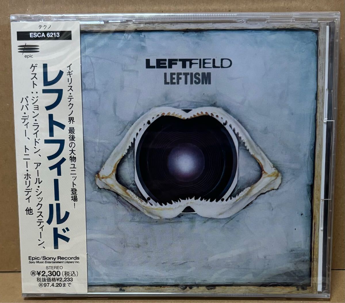 SEALED PROMO Leftfield CD Leftism ESCA 6213 SAMPLE サンプル盤