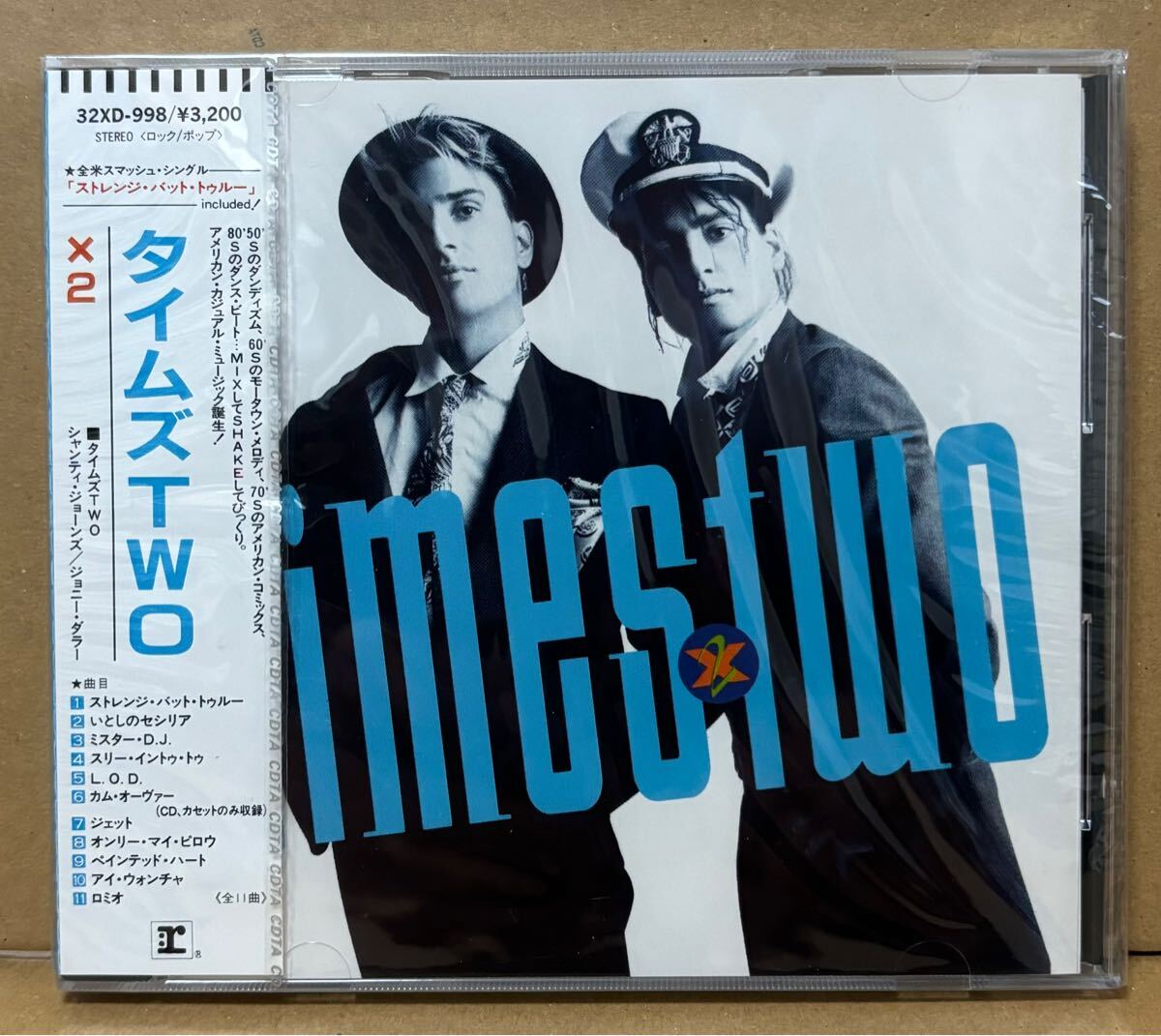 SEALED PROMO CD Times Two X2 32XD-998 未開封 サンプル盤