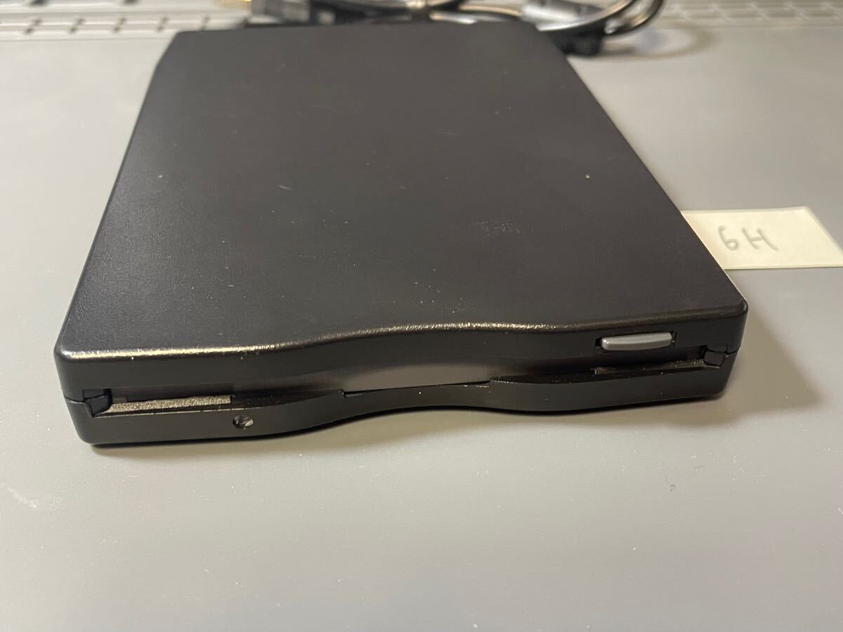 USB接続 3.5インチ 外付け フロッピーディスクドライブ FDD Portable Diskette Drive ディスケット FD-05PUB 簡易読み書き動作確認(rèn)済 6H
