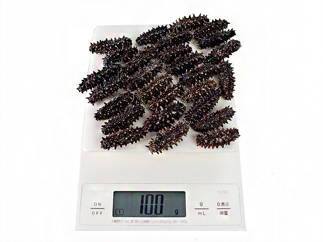 干燥ナマコ特A級(jí)品Sサイズ50g 1本4g～6g前后(特Aランク)北海道産干燥なまこ 金ん子海鼠！北海キンコ 干しなまこ【メール便対応】
