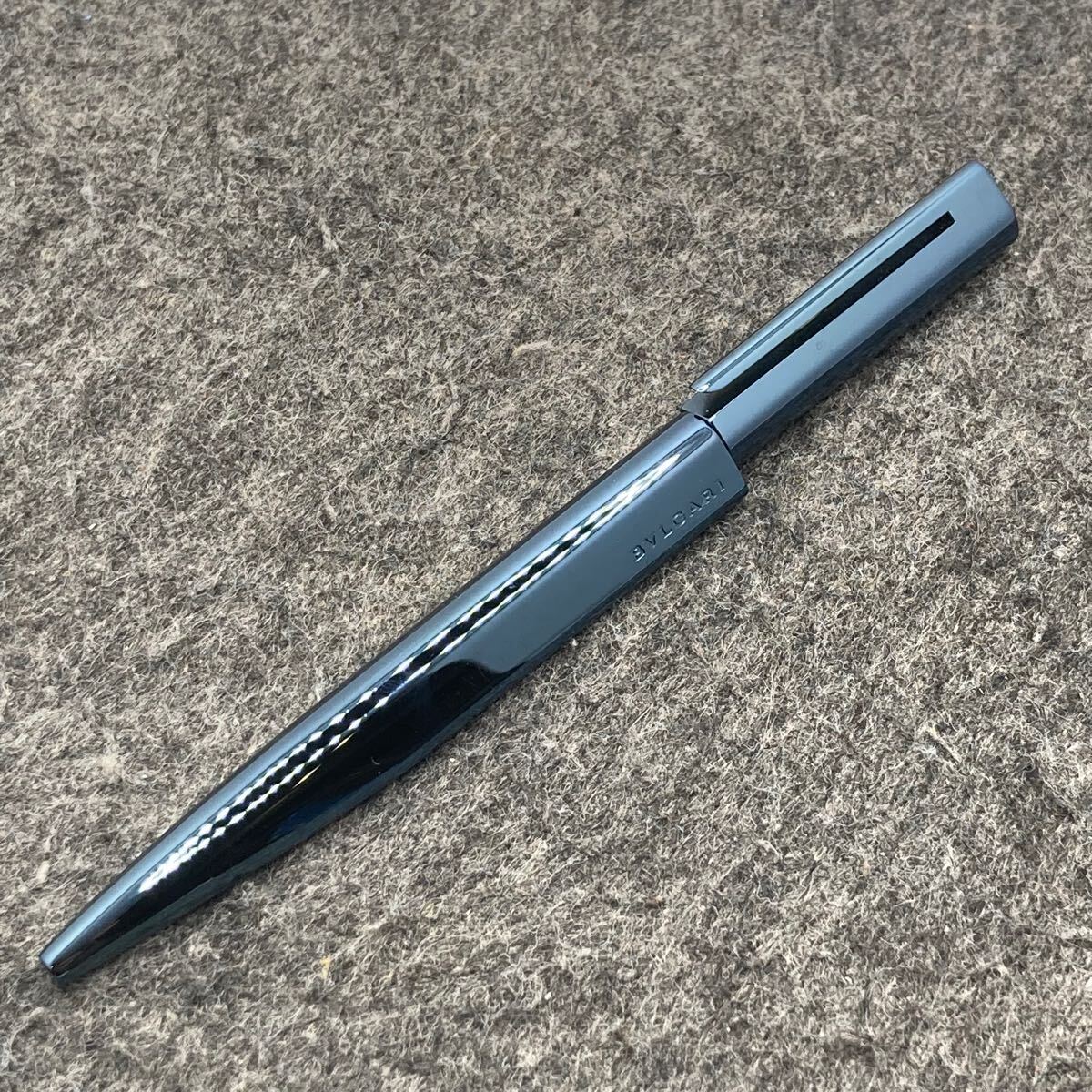 ブルガリ ツイスト式 ボールペン ブラック ブルガリ ツイスト式 ボールペン ブラック