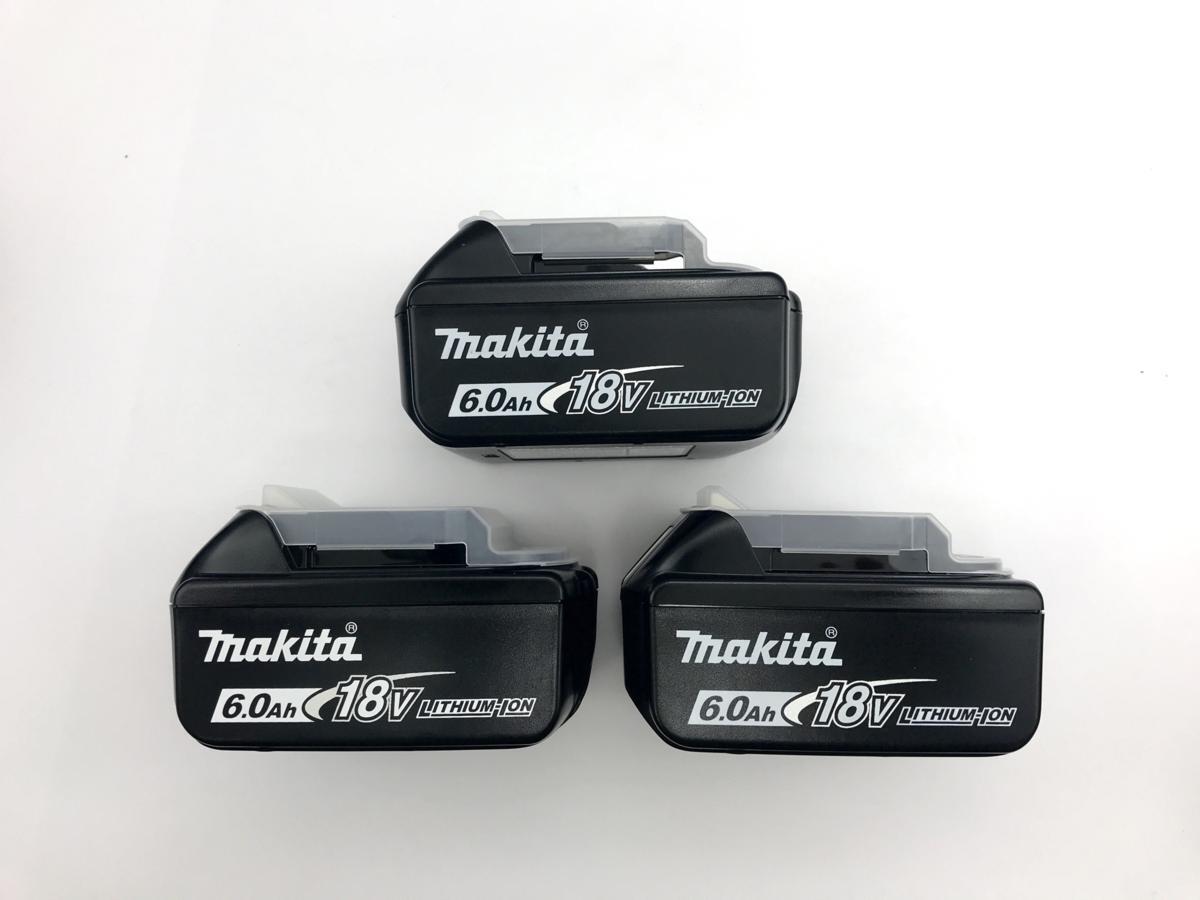 新品 マキタ BL1860B 純正 3個 雪マーク付き バッテリ 18V 6.0Ah 雪マーク入り リチウムイオン電池 電池 蓄電池 雪マーク 充電池 makita 雪