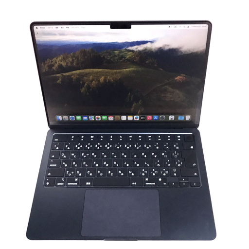 1円 Apple MacBook Air 13.6inch 2024 TouchID M3 8コア 8GB SSD256GB MRXV3J/A A3113 ノートパソコン
