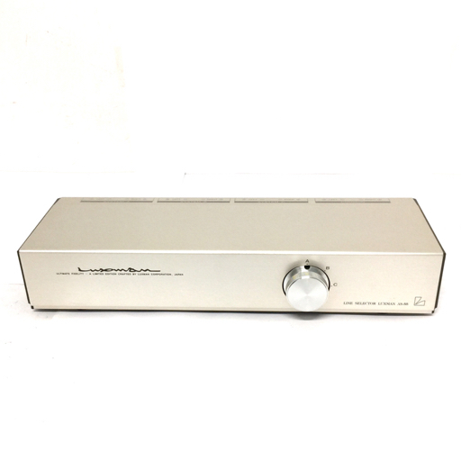 1円 美品 LUXMAN AS-55 ラックスマン RCAラインセレクター オーディオ機器