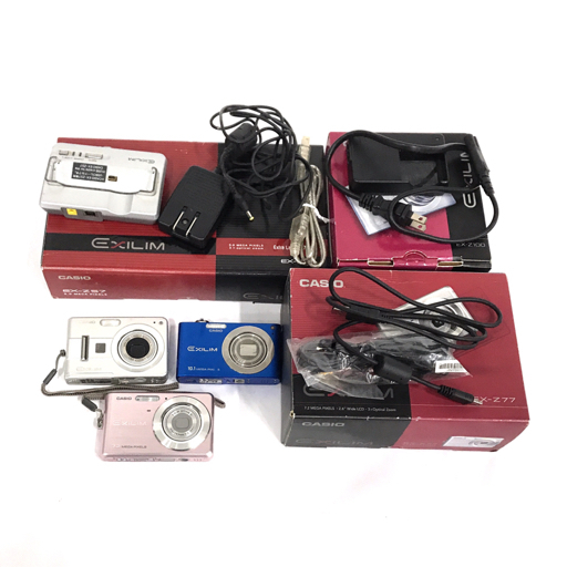 Yahoo!オークション - 1円 CASIO EXILIM EX-Z77 EX-Z57 EX-Z100