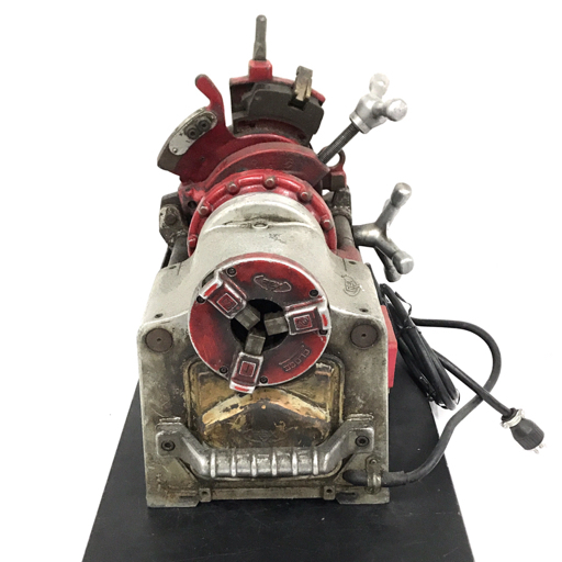REX レッキス ス パイプマシン N40A3 ねじ切り機 旋盤 通電動作 REX レッキス ス パイプマシン N40A3 ねじ切り機 旋盤 通電動作