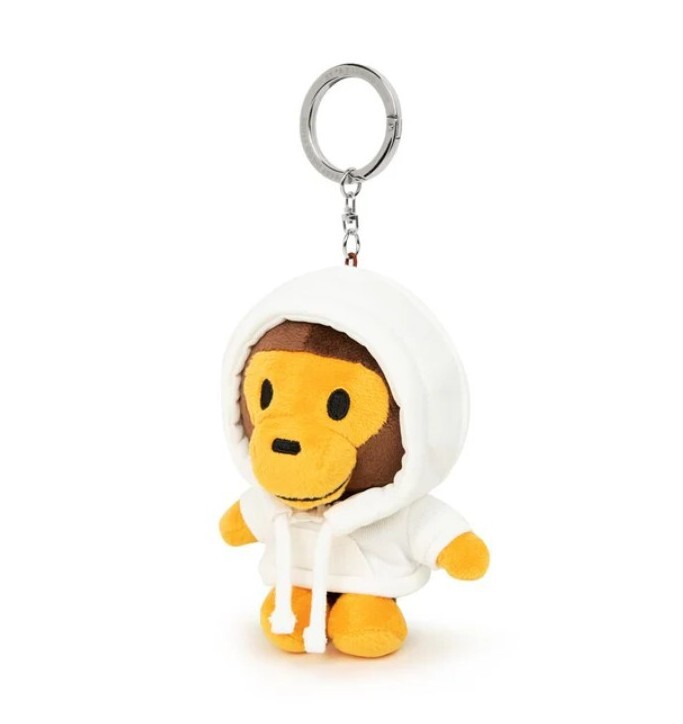 即発送 24AW A BATHING APE BABY MILO PLUSH DOLL KEYCHAIN 即発送 24AW A BATHING APE BABY MILO PLUSH DOLL KEYCHAIN
