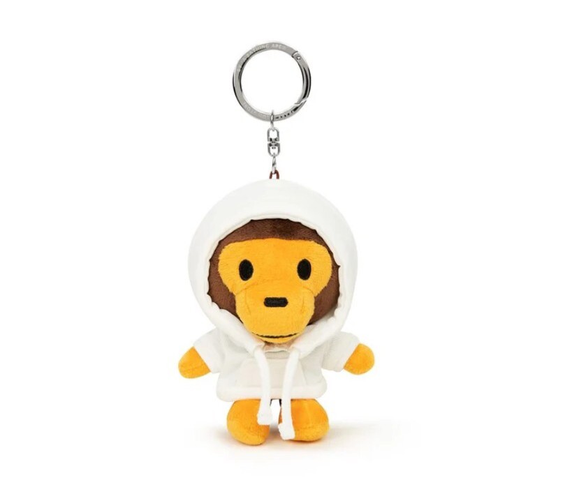 即発送 24AW A BATHING APE BABY MILO PLUSH DOLL KEYCHAIN 即発送 24AW A BATHING APE BABY MILO PLUSH DOLL KEYCHAIN