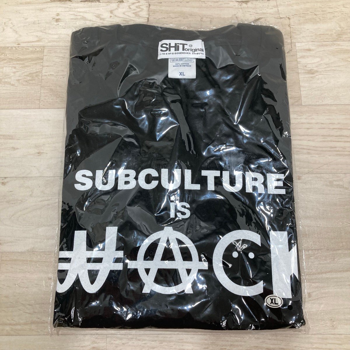 未開封 XLサイズ WACK×QJコラボTシャツ SUBCULTURE is WACK（43）[D1927]