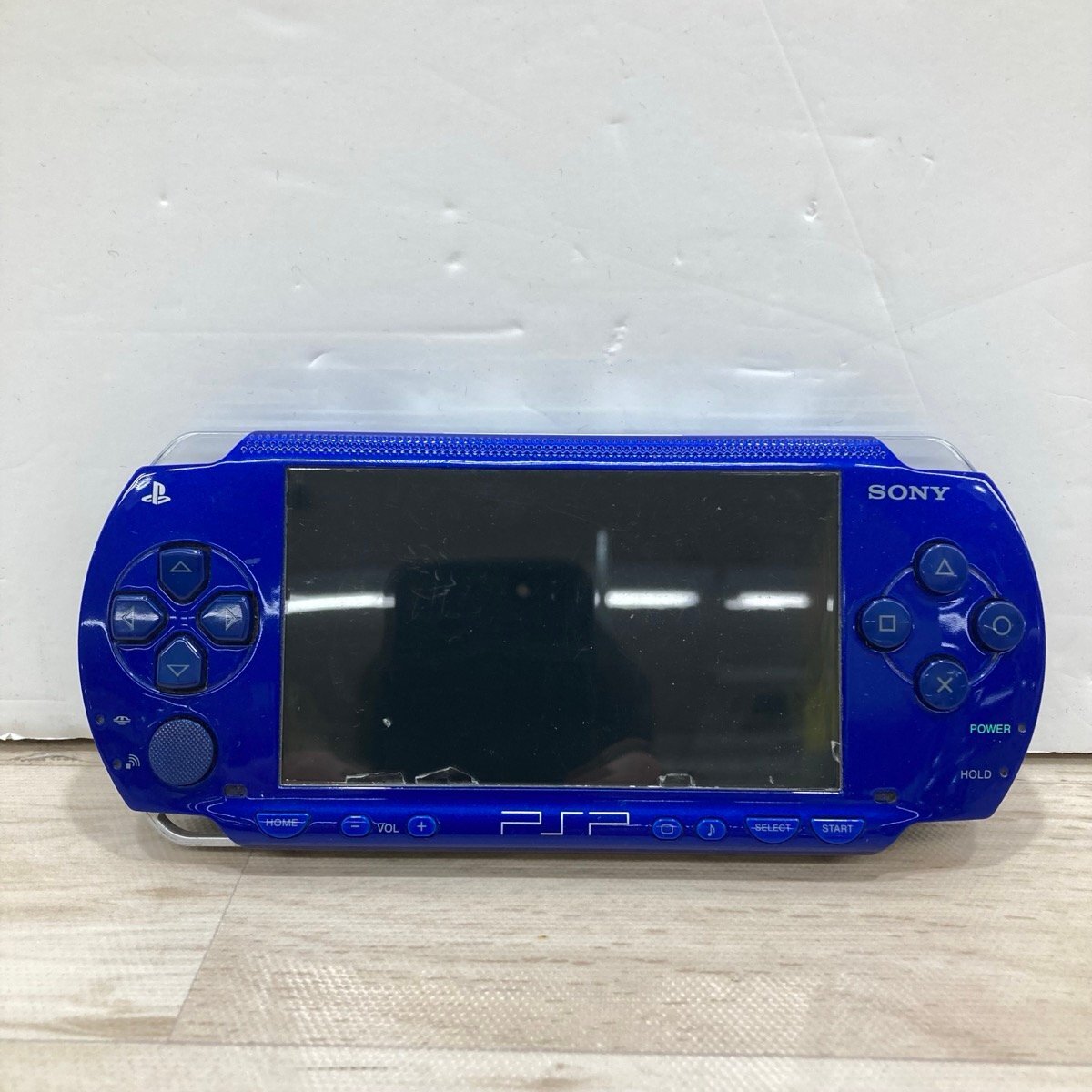 SONY ソニー PSP プレイステーションポータブル メタリックブルー PSP-1000MB[D1973]