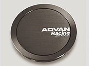 【納期要確認】ADVAN Racing センターキャップ FULL FLAT ダークブロンズメタリック 直径:73ミリ 4個セット_画像1