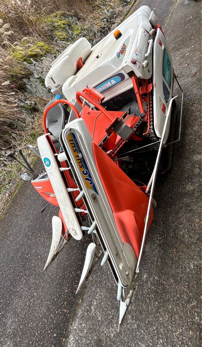 大島 SRCJ3(クボタR9701) 2条刈り デバイダー 358時間 実働