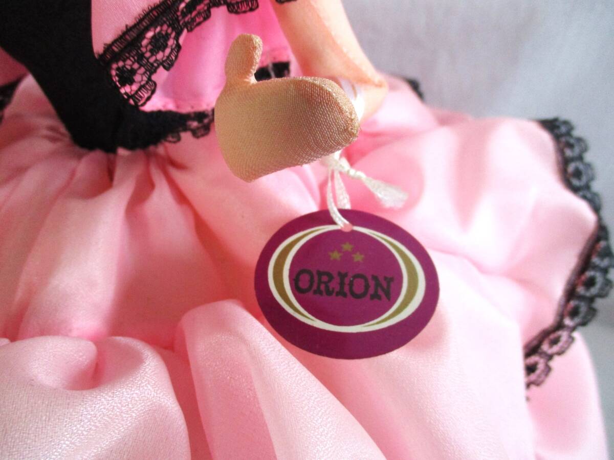 ORION France doll tag attaching pink dress glass case none 