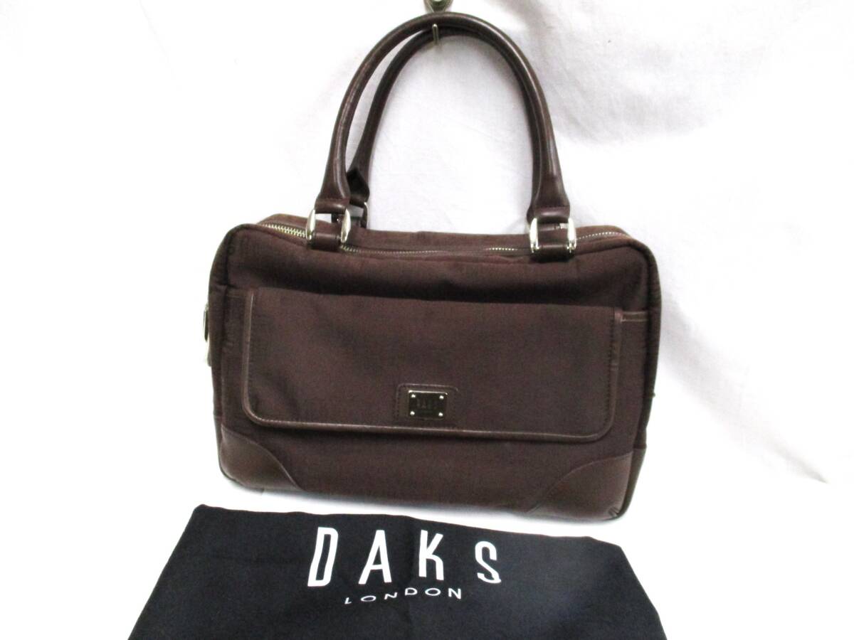 DAKS 　ダックス　バッグ　ハンドバッグ　中古品