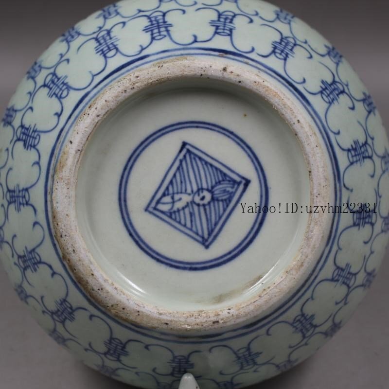 大清康熙青花拝寿茶壺茶器景徳鎮 陶磁器 装飾品 工芸品 美術品 置物 大清康熙青花拝寿茶壺茶器景徳鎮 陶磁器 装飾品 工芸品 美術品