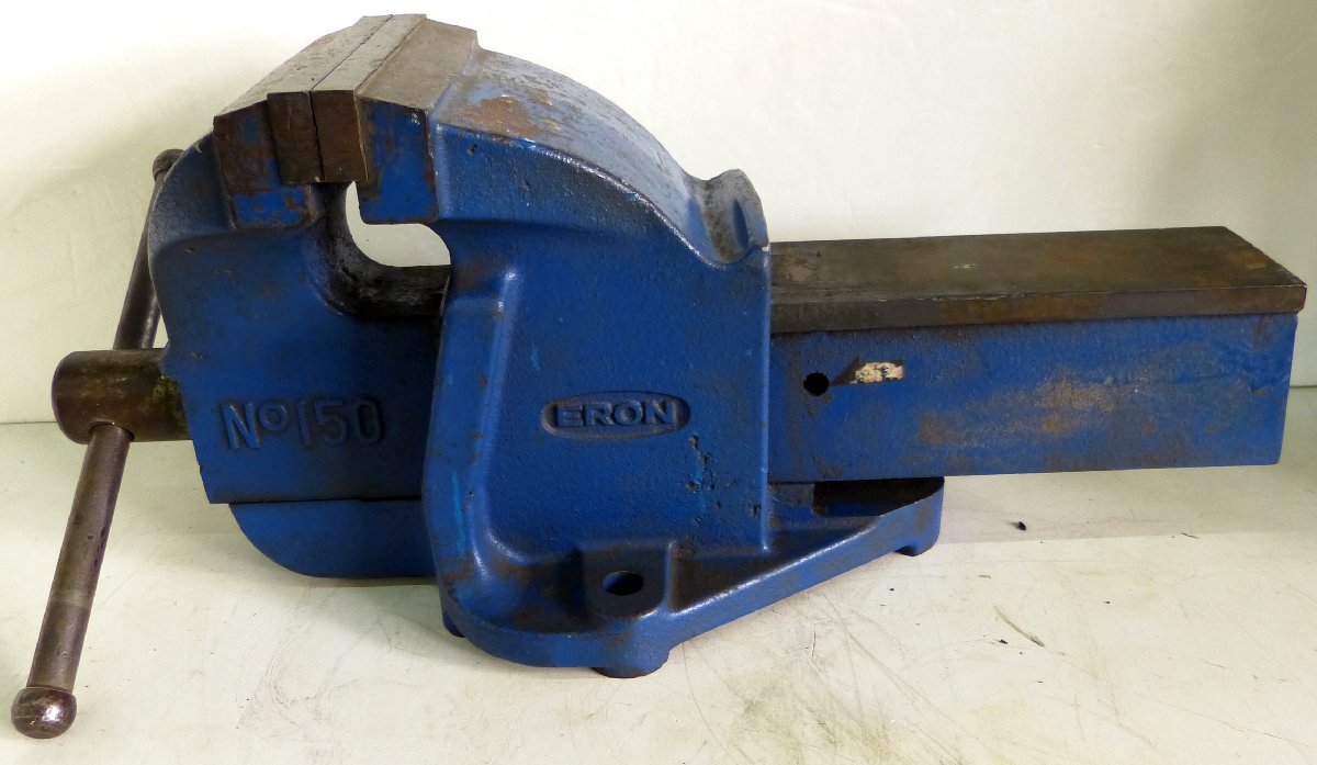 ☆ERON エロン バイス 万力【No.150】口幅150mm USED品☆