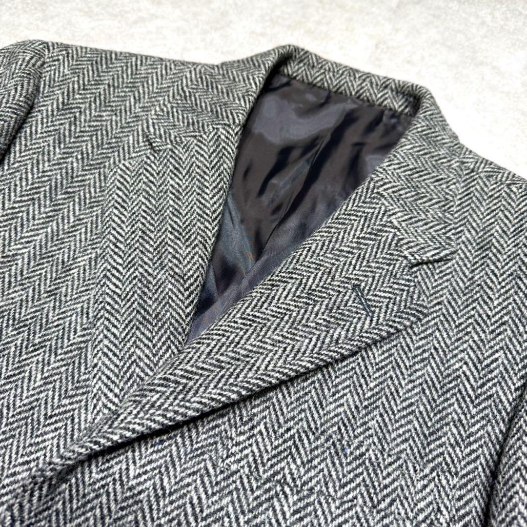 希少○極美品○VAN JAC×HARRIS TWEED ハリスツイード テーラード 希少○極美品○VAN JAC×HARRIS TWEED ハリスツイード テーラード