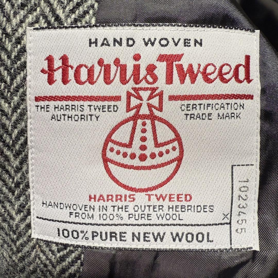 希少○極美品○VAN JAC×HARRIS TWEED ハリスツイード テーラード 希少○極美品○VAN JAC×HARRIS TWEED ハリスツイード テーラード