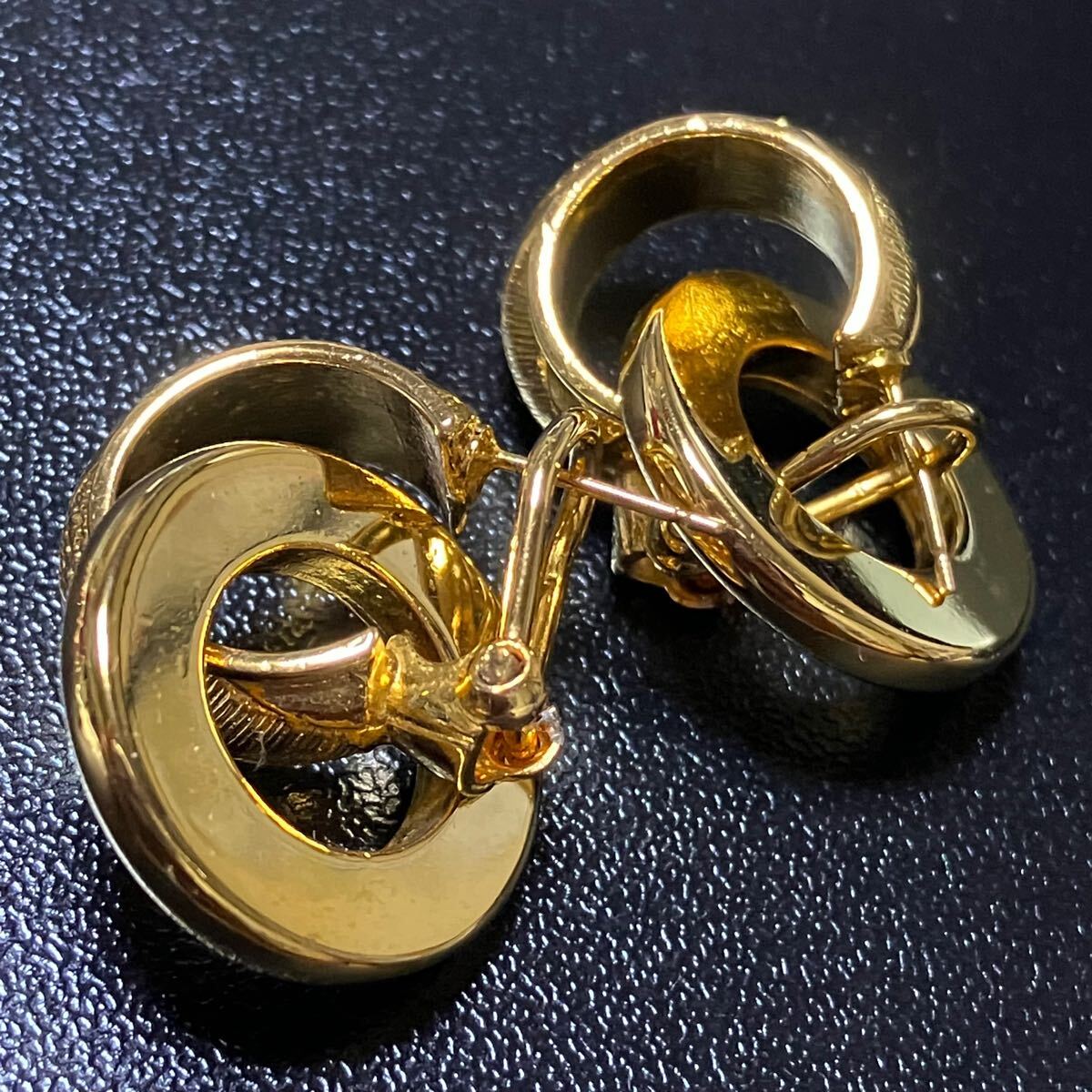 m】SONIA RYKIEL ソニアリキエル 2way ピアス ゴールドカラー m】SONIA RYKIEL ソニアリキエル 2way ピアス ゴールドカラー