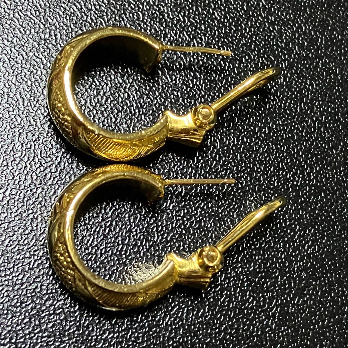 m】SONIA RYKIEL ソニアリキエル 2way ピアス ゴールドカラー m】SONIA RYKIEL ソニアリキエル 2way ピアス ゴールドカラー