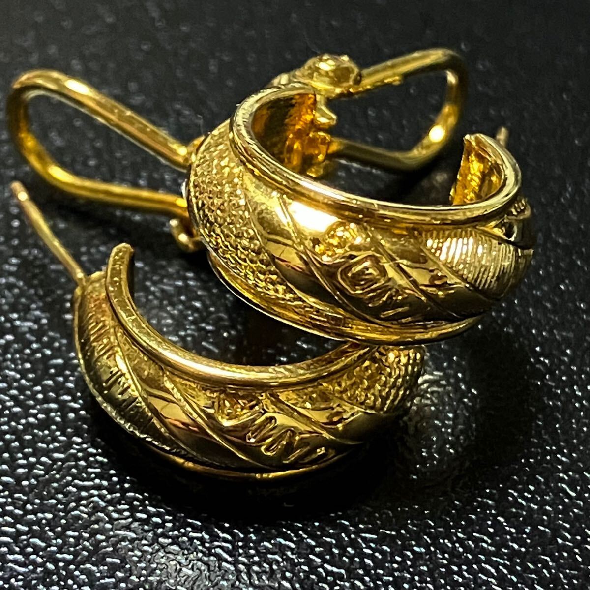 m】SONIA RYKIEL ソニアリキエル 2way ピアス ゴールドカラー m】SONIA RYKIEL ソニアリキエル 2way ピアス ゴールドカラー