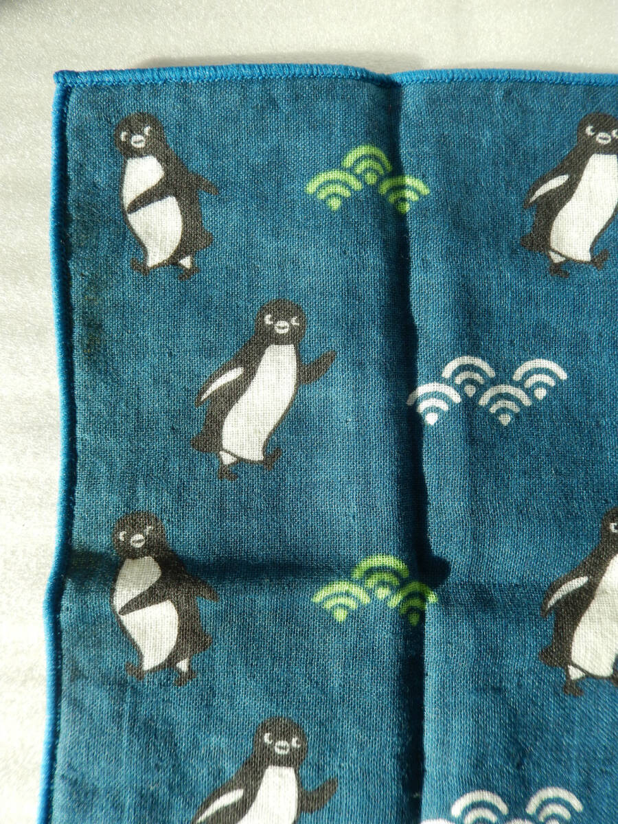 限定 デザイン 《 スイカ ペンギン 和風(fēng) タオル ハンカチ A》 ☆★☆★☆★☆★☆★☆★☆★ ペンコレ JR東日本 Suica グッズ キャラクター