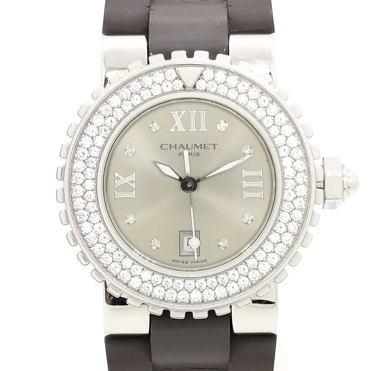 CHAUMET ショーメ クラスワン ダイヤ付き レディース腕時計