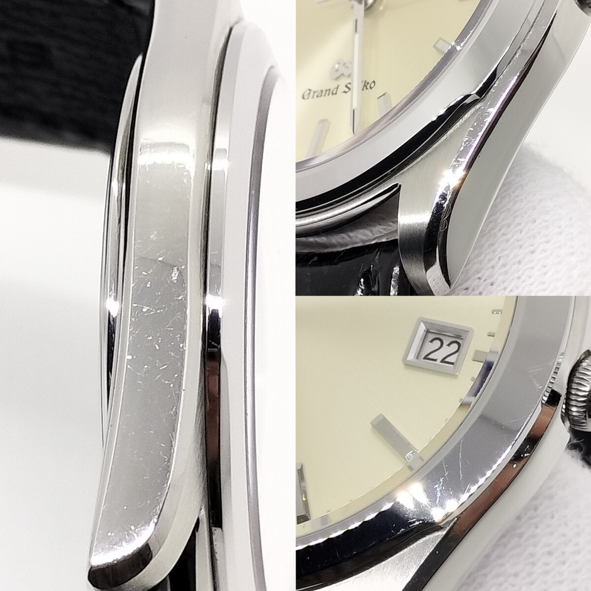 良品】SEIKO グランドセイコー SBGG003/8N65-8000 革ベルト訳