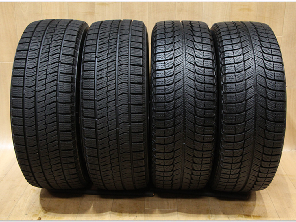 B614 MINI ミニ 純正 ミニクーパー R50 16X6.5J+48 PCD100 195/55R16 スタッドレス バリ山 クーパーS R52 R53 R55 R56 R57 R58 R59 山梨県