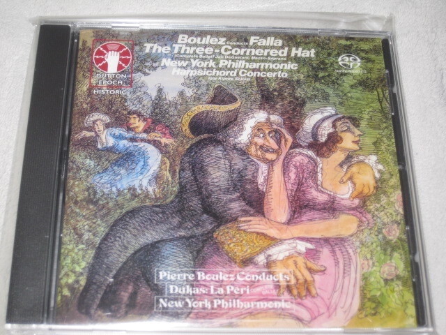 SACD Multi-ch★ピエール・ブーレーズ★ファリャ／三角帽子★デュカス／ラ・ペリ PIERRE BOULEZ