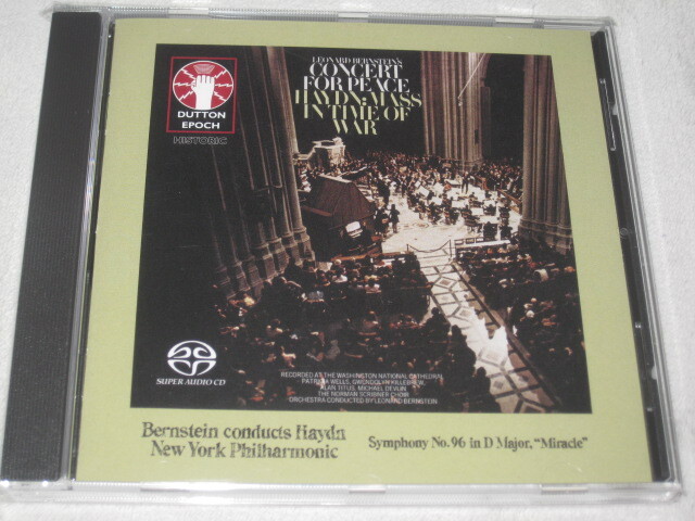 SACD Multi-ch★レナード・バーンスタイン★ハイドン★戦時のミサ＆交響曲第96番「奇蹟」 LEONARD BERNSTEIN