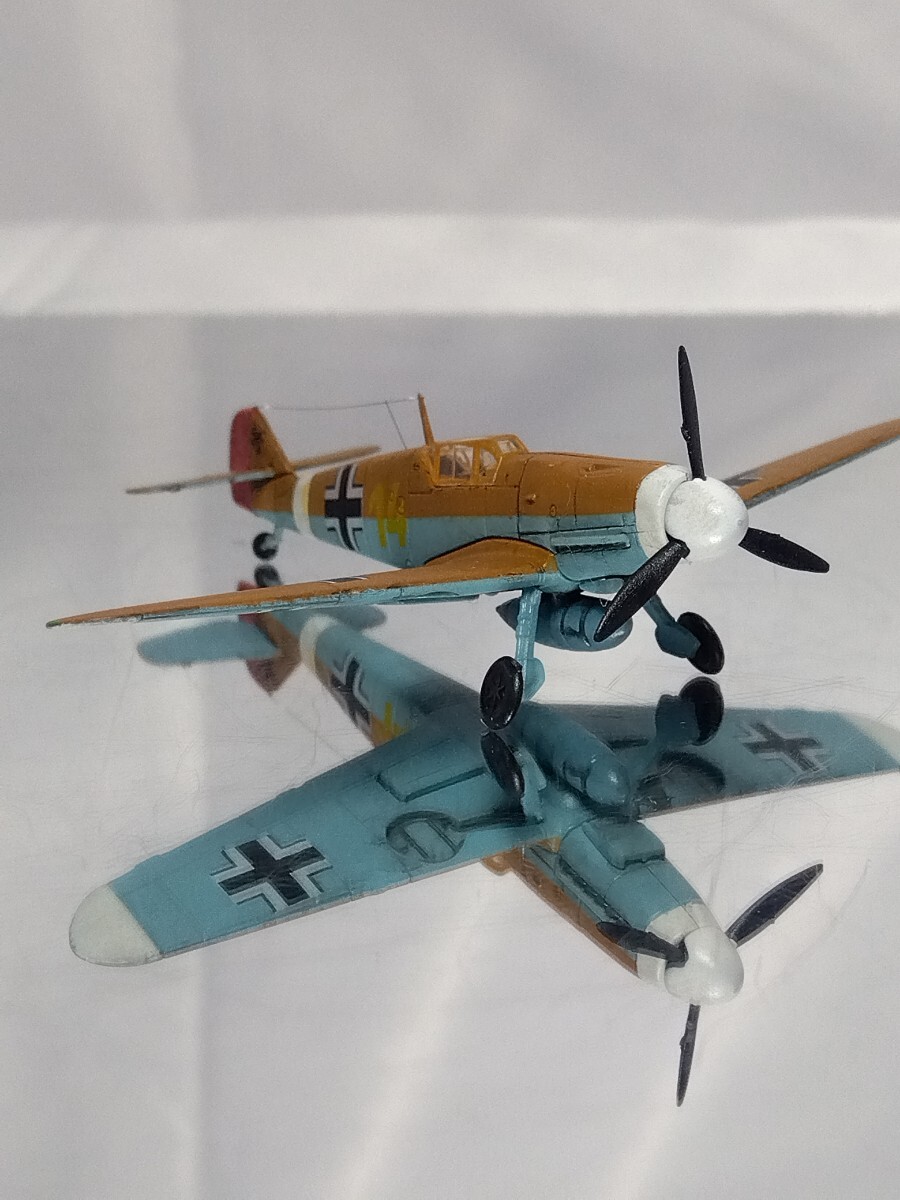 1/144　メッサーシュミットBf-109 F-4ハンス・ヨアヒム・マルセイユ機　 ディテールアップ完成品　 エフトイズ　 WKC　 WTM