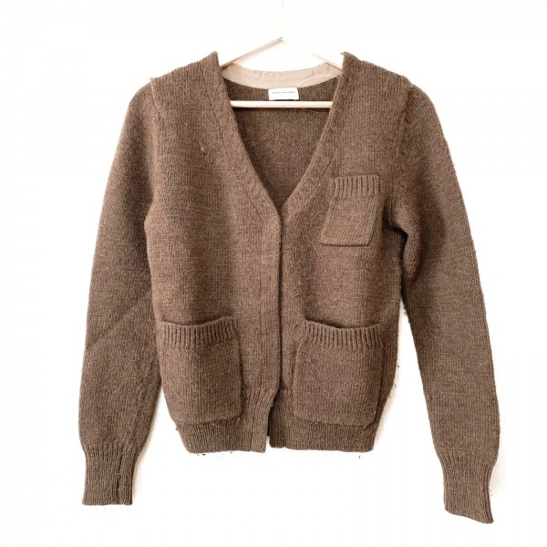 ドリスヴァンノッテン DRIES VAN NOTEN カーディガン - ダークブラウン レディース 長袖 トップス