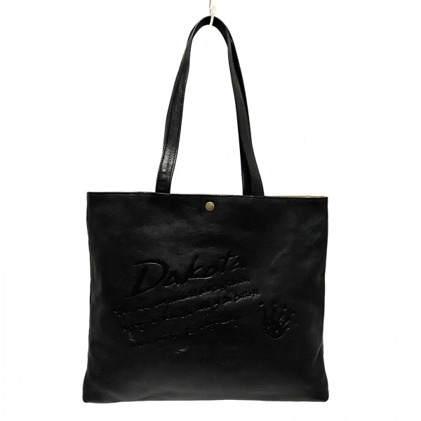ダコタ Dakota トートバッグ - レザー ダークブラウン バッグ